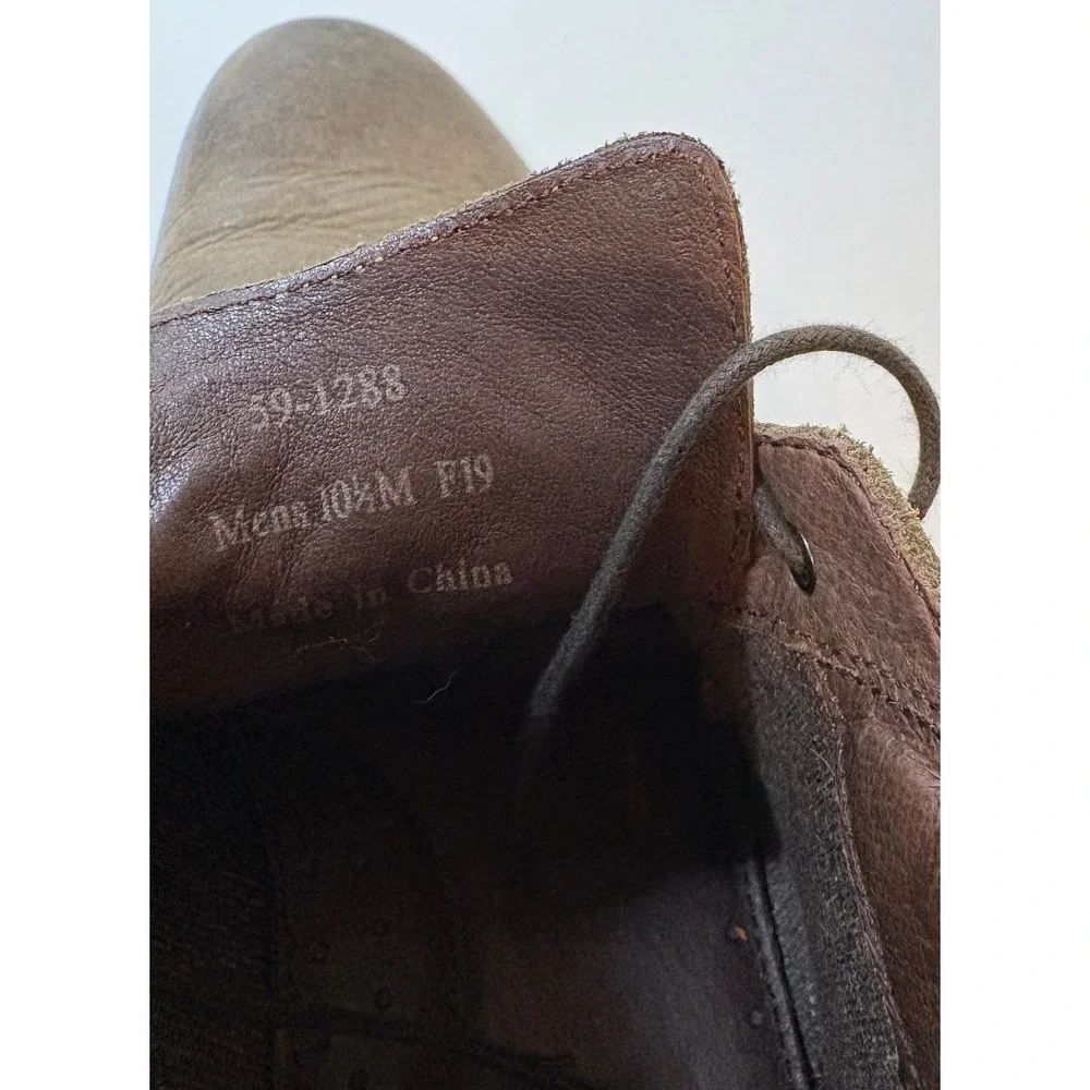 Johnston & Murphy Men's Chukka Ankle Boots | Olive Green | Size 10.5